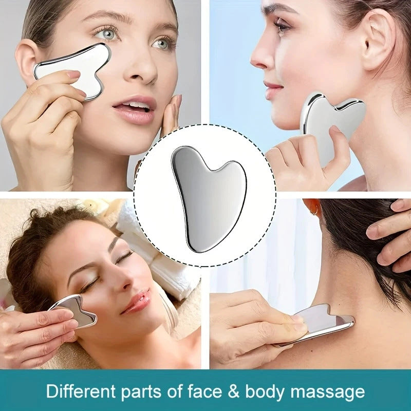 Gua Sha Silicone Ice Cube Set