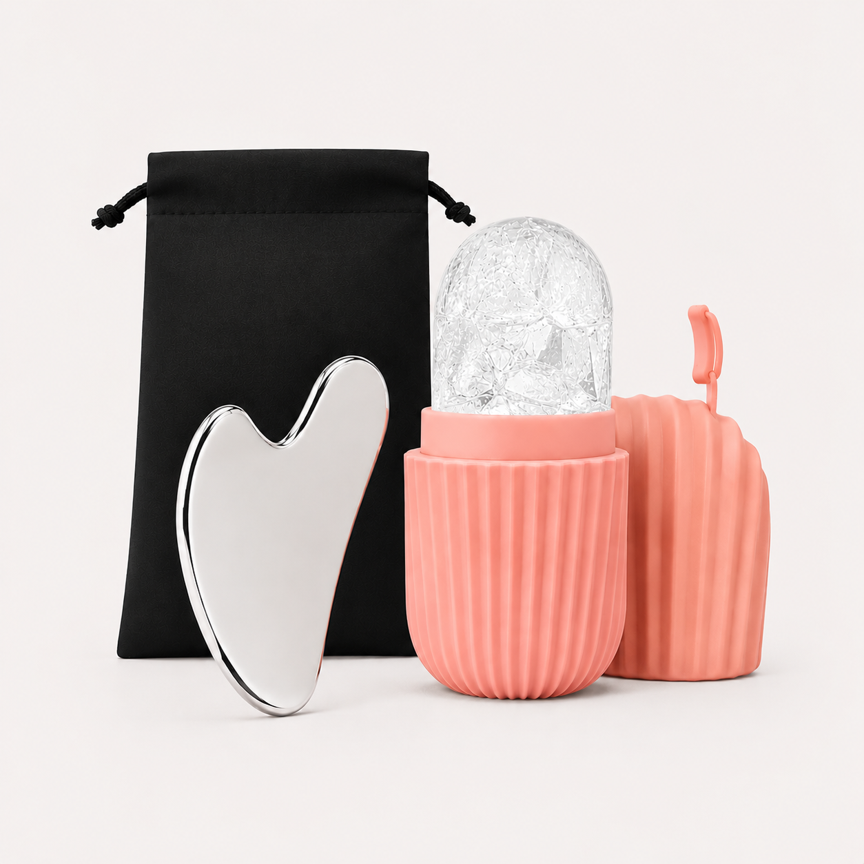 Gua Sha Silicone Ice Cube Set